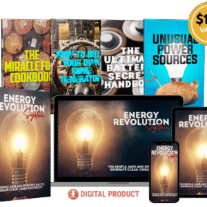 Energy Revolution System ebook cover - Tesla free electricity blueprint